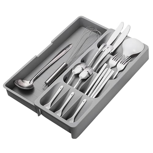 Weiliya EOXOXFKFX Kitchen Drawer Organizer Tray
